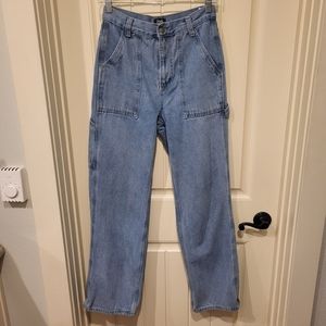 Simple Society | Carpenter super high rise mom jeans
